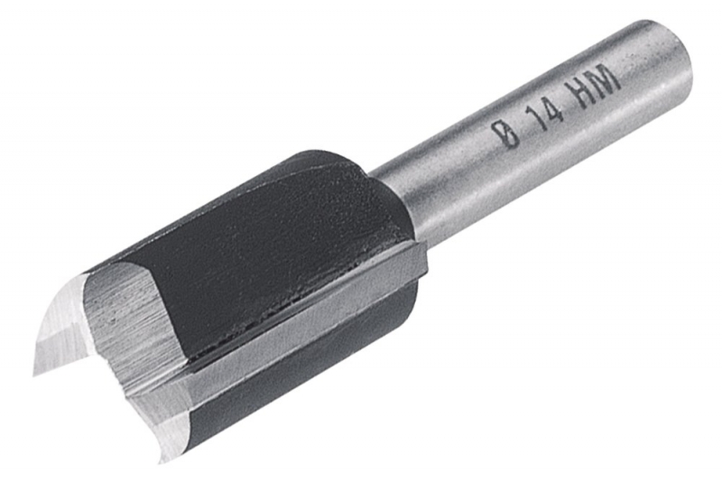 HM-glodalo za profile, 6 mm prihvat - Glodalo za profile H, sa dve oštrice, tvrdi metal