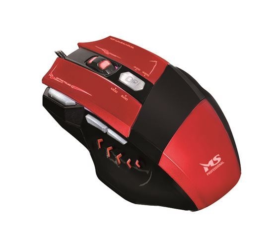 MIÅ  MS SAMURAI PRO gaming miÅ¡ crveni - Miševi žični za računare